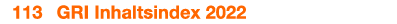  113 GRI Inhaltsindex 2022