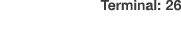 Terminal: 26