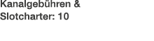 Kanalgeb hren & Slotcharter: 10