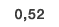 0,52