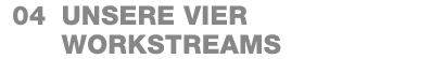 04 Unsere vier Workstreams
