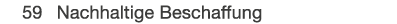  59 Nachhaltige Beschaffung