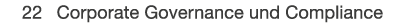  22 Corporate Governance und Compliance