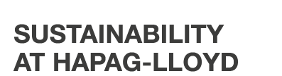 SUSTAINABILITY AT HAPAG LLOYD