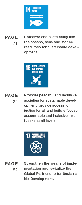 ,￼,,,,,PAGE 71,Conserve and sustainably use the oceans, seas and marine resources for sustainable development.,,,,,,￼...