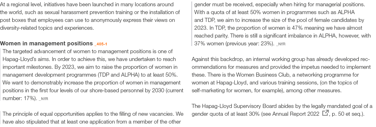 At a regional level, initiatives have been launched in many locations around the world, such as sexual harassment pre...