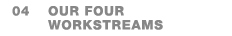  04 our four Workstreams