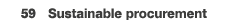  59 Sustainable procurement