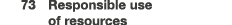  73 Responsible use of resources