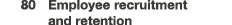  80 Employee recruitment and retention