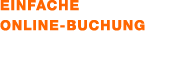 Einfache Online Buchung