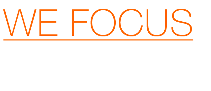 we Focus on people