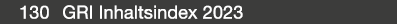  130 GRI Inhaltsindex 2023