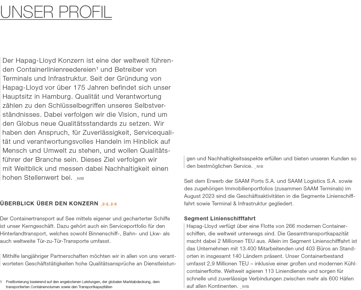 Unser Profil Der ­Hapag Lloyd Konzern ist eine der weltweit f hrenden Containerlinienreedereien und Betreiber von ­Te...