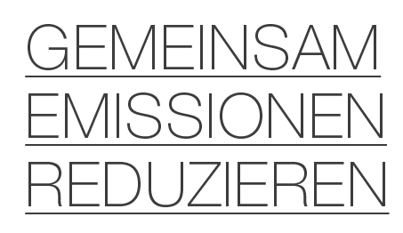 GEMEINSAM EMISSIONEN REDUZIEREN