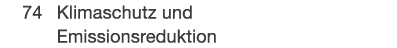  74 Klimaschutz und Emissionsreduktion 