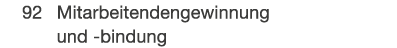  92 Mitarbeitendengewinnung und bindung