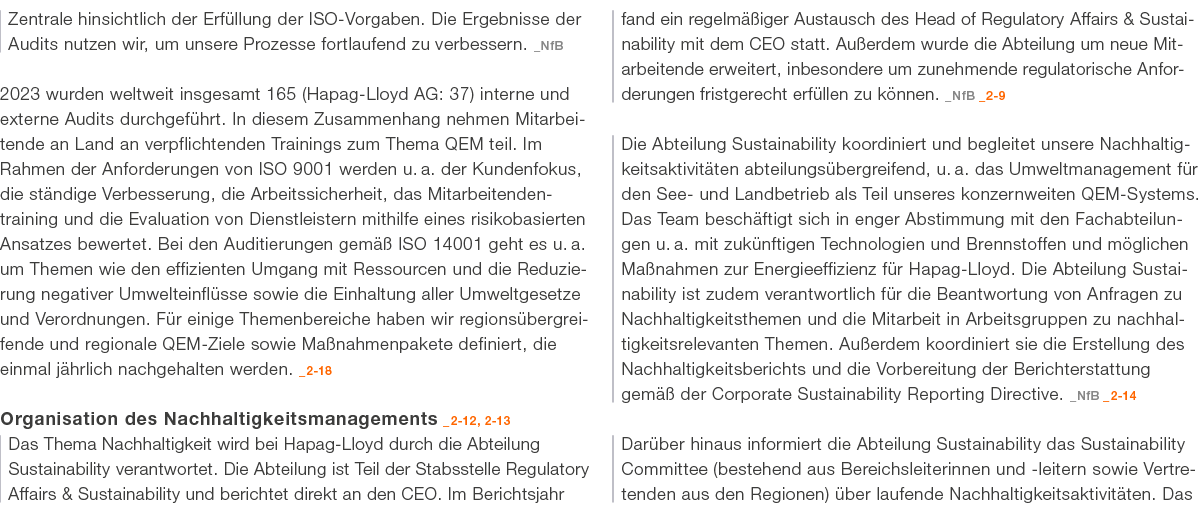 Zentrale ­hinsichtlich der Erf llung der ISO Vorgaben. Die Ergebnisse der Audits nutzen wir, um unsere Prozesse fortl...
