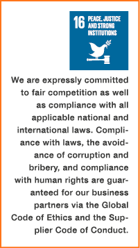 ￼ We are expressly committed to fair competition as well as compliance with all applicable national and international...