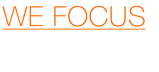 we Focus on people