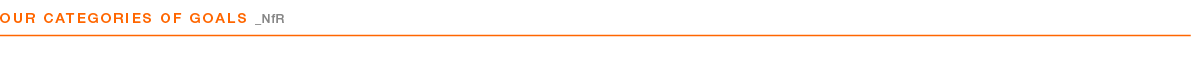 Our categories of goals _NfR