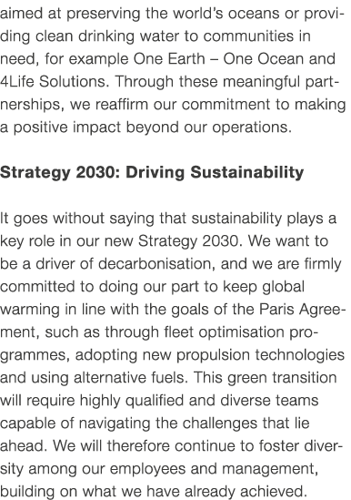 aimed at preserving the world’s oceans or providing clean drinking water to communities in need, for example One Eart...