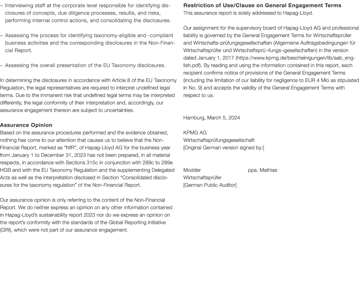 – Interviewing staff at the corporate level responsible for identifying dis­closures of concepts, due diligence proce...