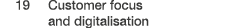  19 Customer focus and digitalisation