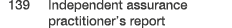  139 Independent assurance ­practitioner’s report