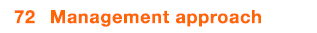  72 Management approach