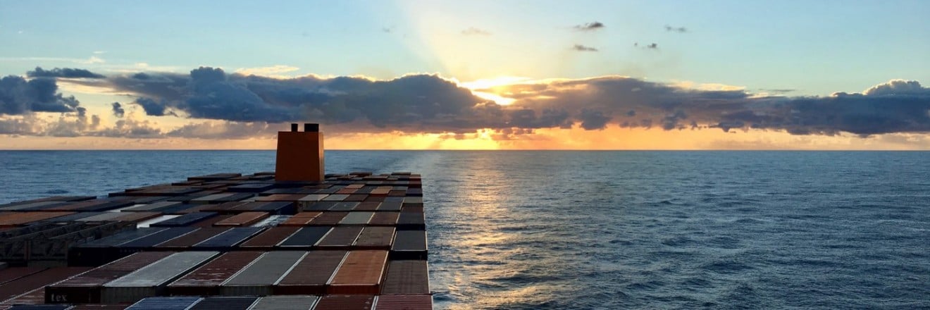 HLAG Vessel Sunset BT