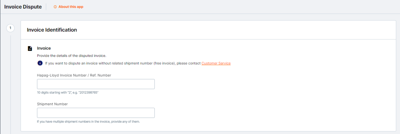 Invoice Identification
