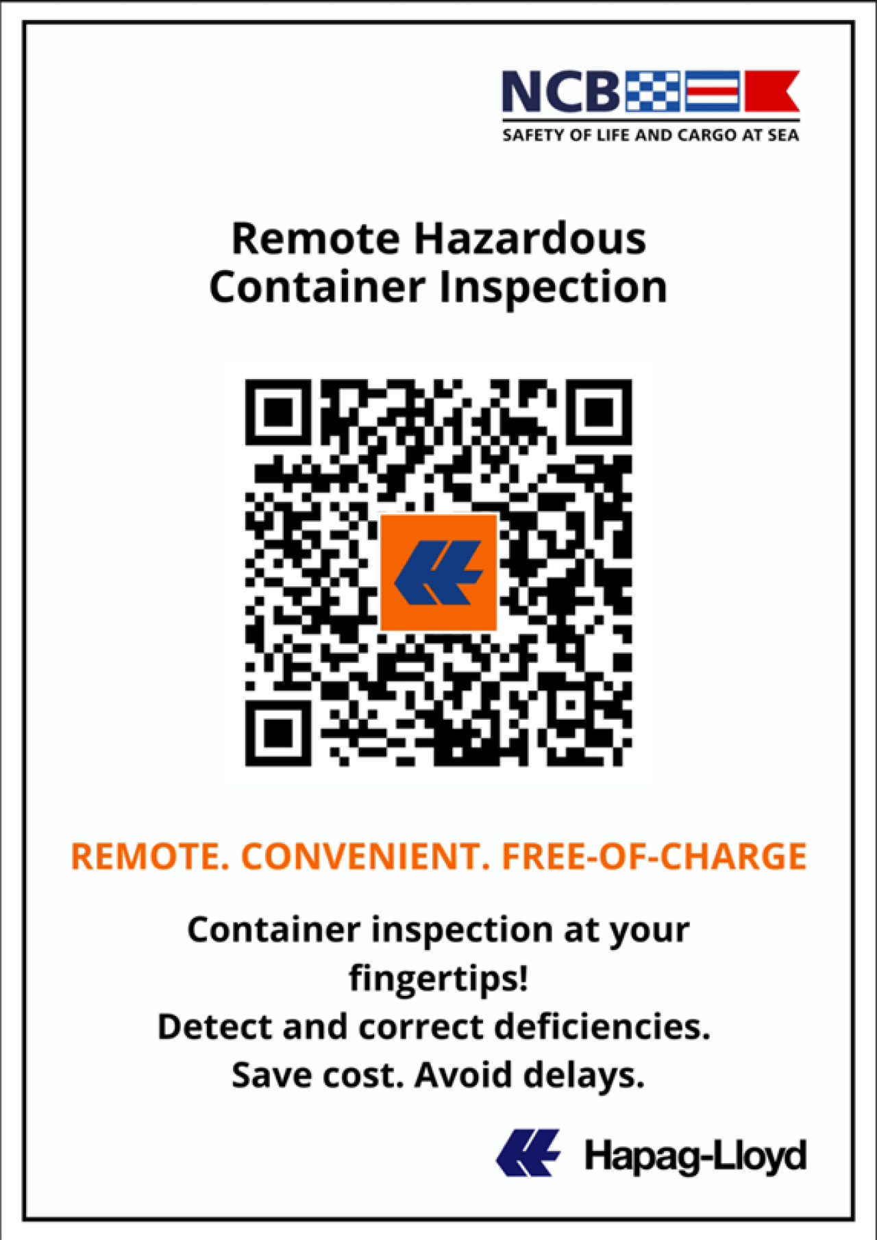 Remote Hazardous Container Inspection - Hapag-Lloyd